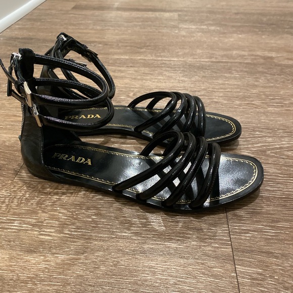 Prada sandals eu size 40 - Picture 2 of 4